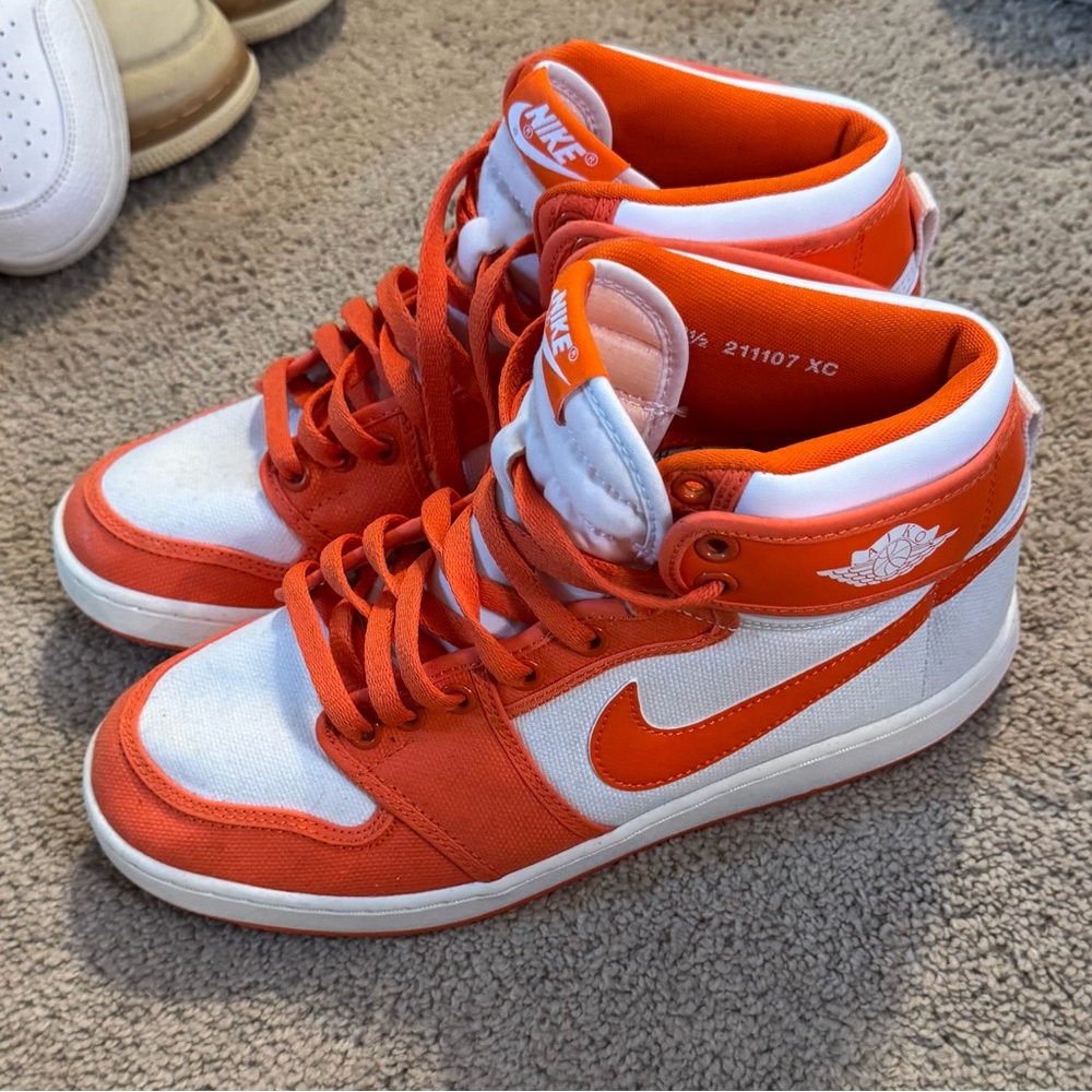 Jordan 1 Retro AJKO Rush Orange Men’s Size 8.5